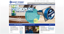 Desktop Screenshot of dustfree.com